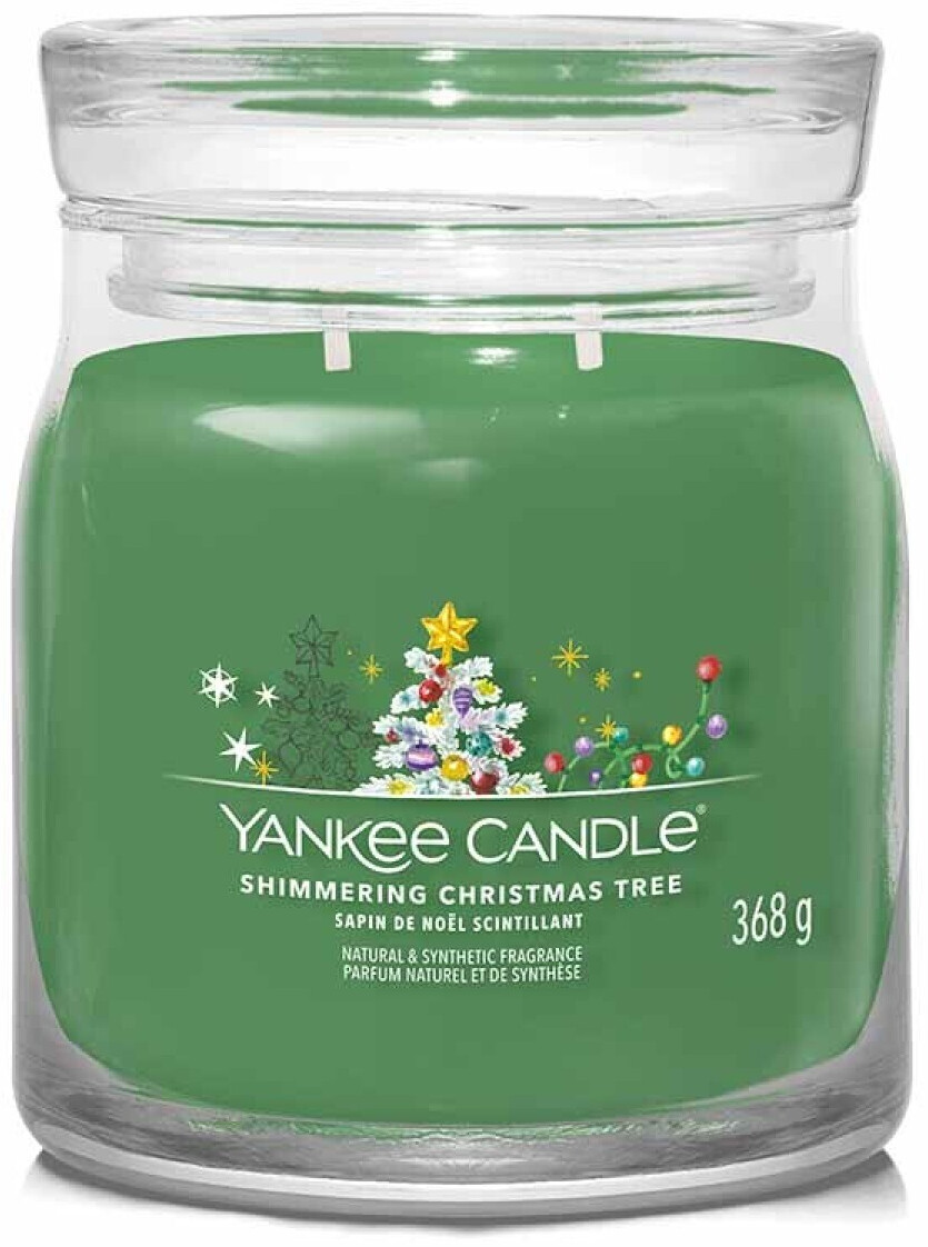 Optimisez vos séances avec Yankee Candle Shimmering Christmas Tree 368g - Bien-être & spiritualité