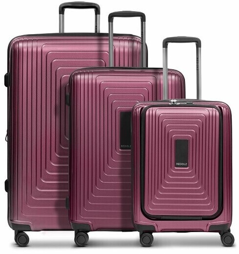 REDOLZ Essentials 14 4-Wheel-Trolley Set 53/65/77 cm (RD12382)