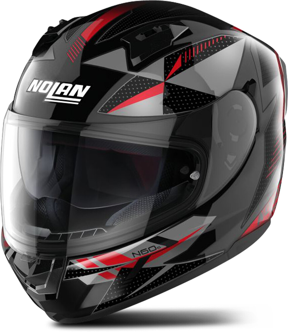 Nolan N60-6 Wiring noir/rouge/argent