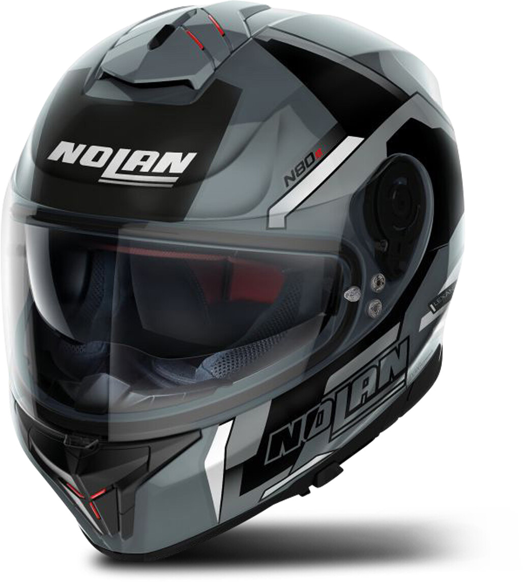 Nolan N80-8 Wanted N-Com gris/noir