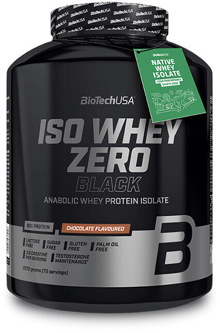 BioTech USA Iso Whey Zero Black 2270g Chocolate