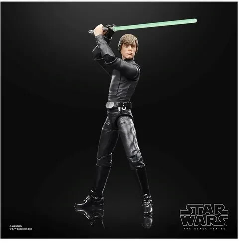 Star wars black outlet series luke skywalker