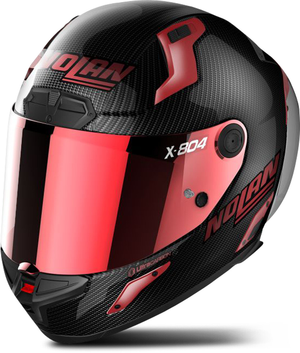 Nolan X-804 RS Ultra Carbon Iridium Edit noir/rouge