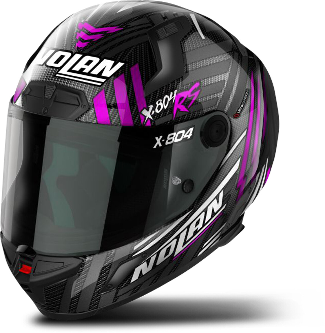 Nolan X-804 RS Ultra Carbon Spectre noir/violet