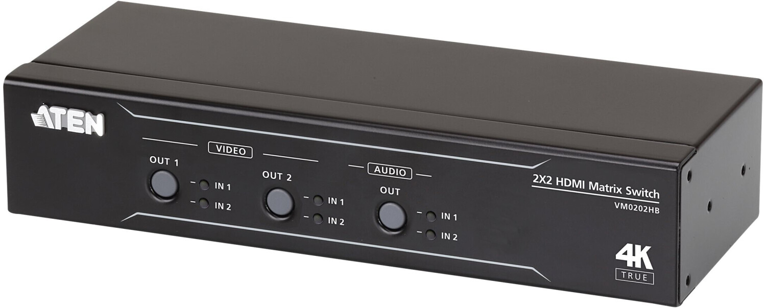 Aten VM0202HB 2 x 2 True 4K HDMI Audio/Video Matrix Switch