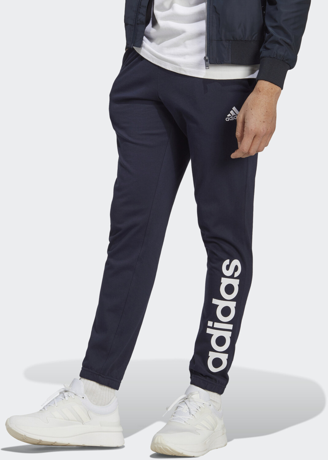 Adidas Essentials Single Jersey Tapered Elasticized Cuff Logo Hose IC0056 legend ink ab 19 72 Preisvergleich bei idealo