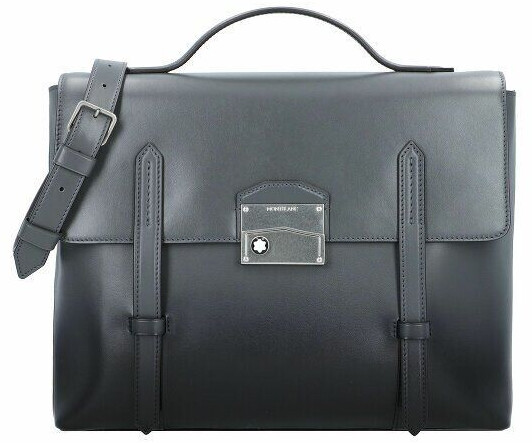 Montblanc Meisterstück Gusset Briefcase sfumato forged iron (131674