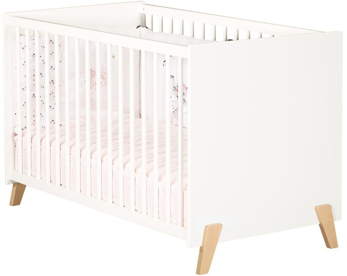 Sauthon Lit bébé Joy 120 x 60 cm naturel