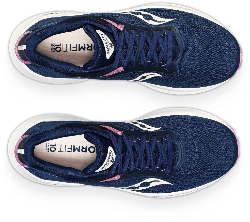 Saucony triumph 10 bambino top blu