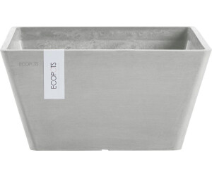 | weiß/grau cm 13,99 bei Ecopots Preisvergleich Berlin BxTxH: ab € 25x25x12,8