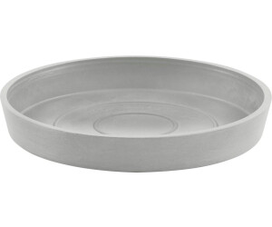 Ecopots Round | Saucer ab 3,99 BxTxH: cm 15x15x2,5 € bei weiß/grau Preisvergleich