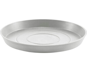 Ecopots Round Saucer weiß/grau BxTxH: 8,99 ab cm € | Preisvergleich 28,7x28,7x3 bei