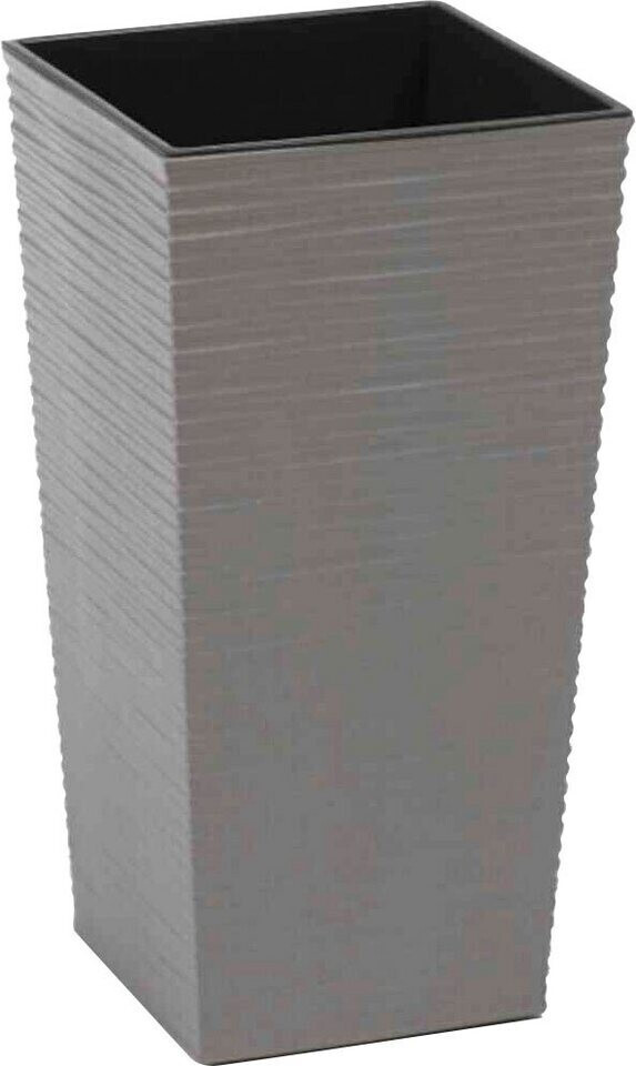 Siena Garden Pflanzkübel (2 Stück) Rillenoptik eckig grau ab 49,99 € |  Preisvergleich bei