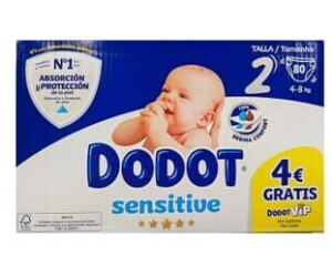 Dodot Sensitive Pañal Bebé Talla 2 39uds