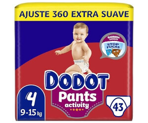 Dodot Pants - Pañales, Talla 6 (+15 kg) 28 unidades : : Bebé