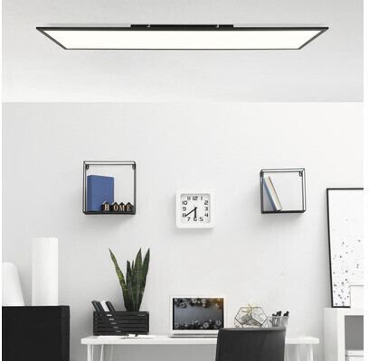 Brilliant LED Panel Buffi in Schwarz-matt 40W 4000lm 295x1195mm schwarz ab  47,95 € | Preisvergleich bei