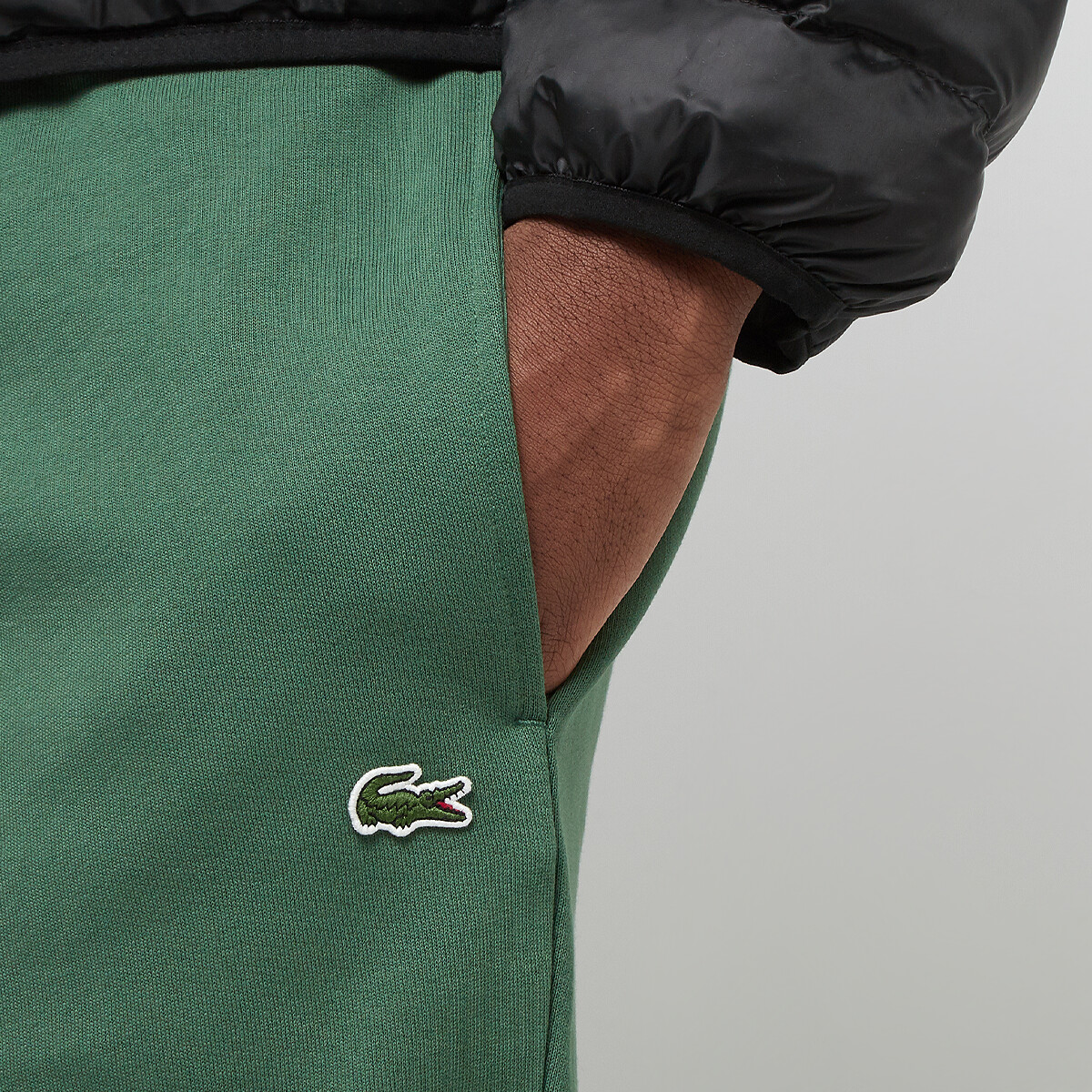 Green lacoste tracksuit sales