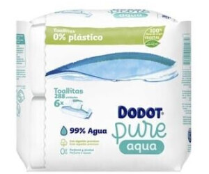 Dodot Aqua Pure Plastic Free 3x48 Toallitas