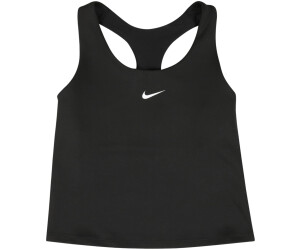 Nike Dri FIT Swoosh Big Kids (Girls) Tank Sports Bra Black/White, £25.00
