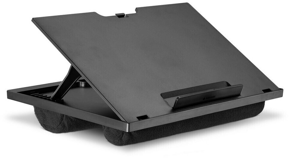 Navaris Plastic Laptop Table Shelf Black