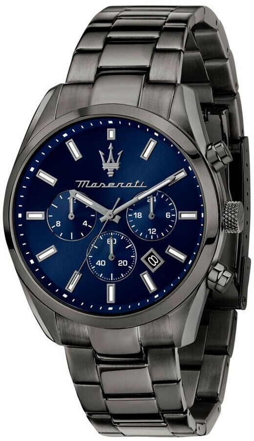 Maserati Attrazione Chronograph grey/blue ab 179,25 € | Preisvergleich bei