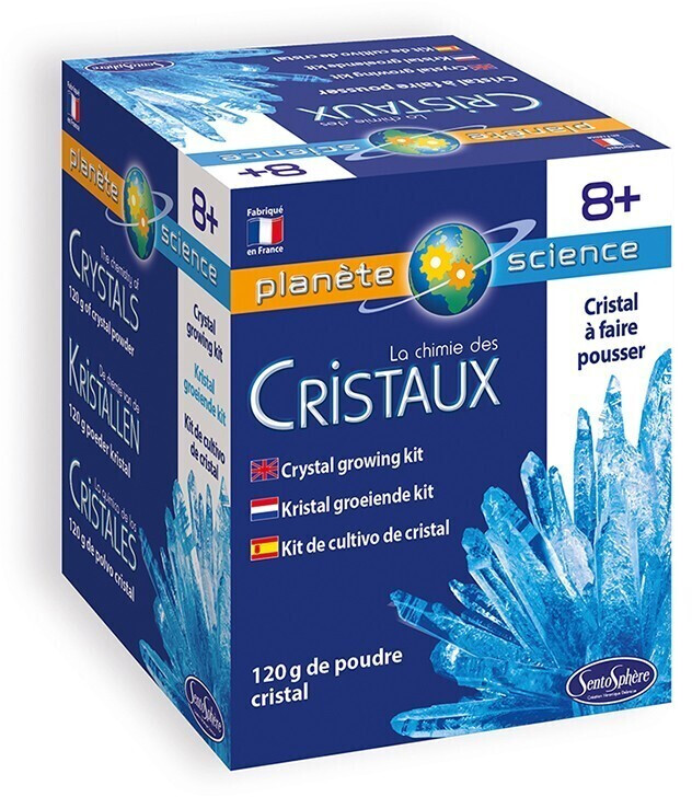 Sentosphère La chimie des cristaux - Cristal bleu au meilleur prix