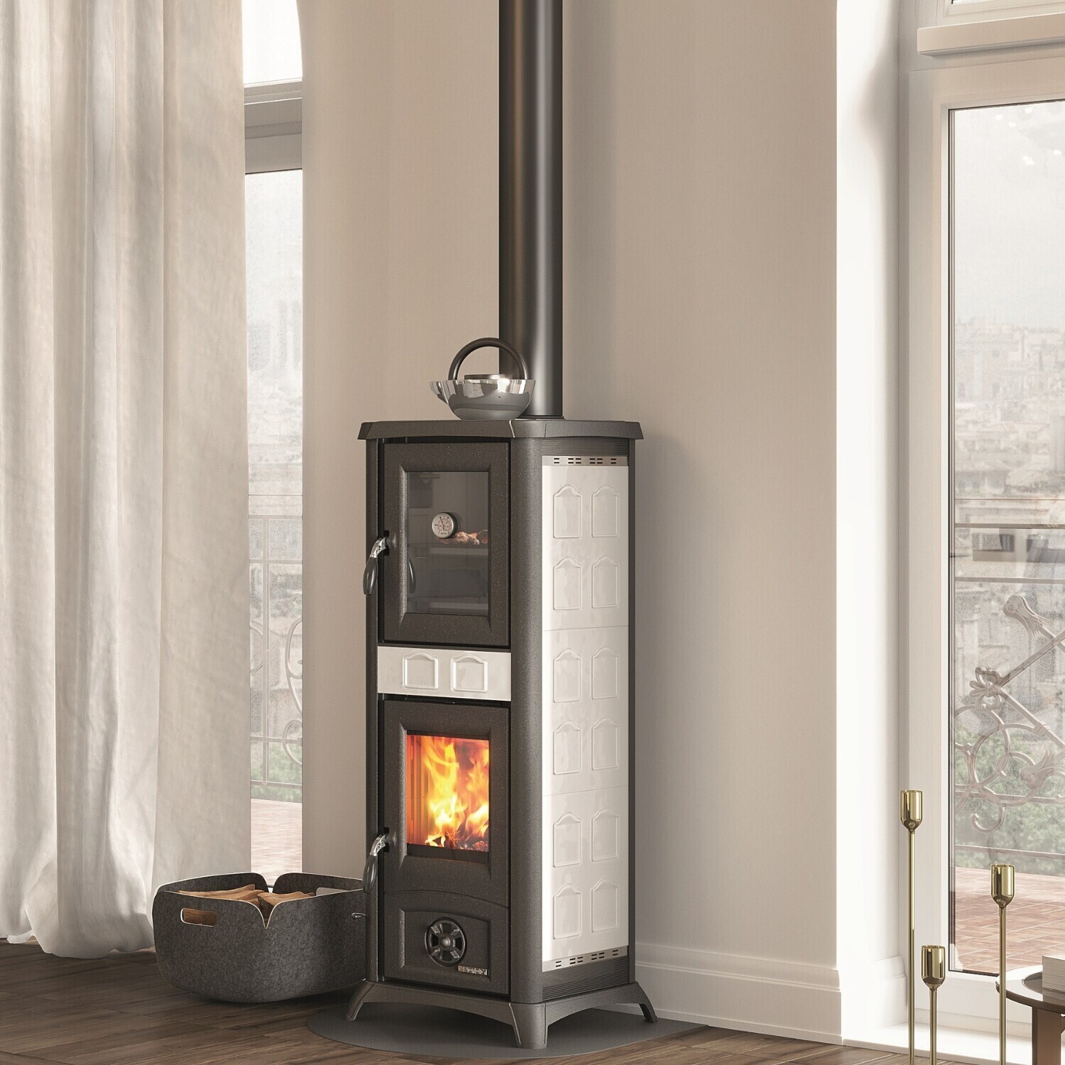 La Nordica Gemma Forno 5.0 Ceramic Elegance white infinity
