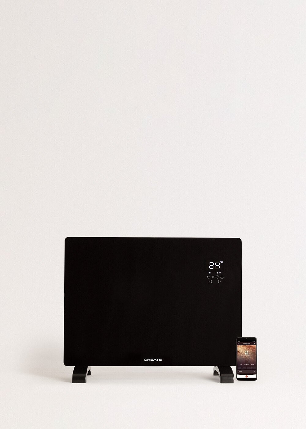 CREATE WARM CRYSTAL 1500W noir