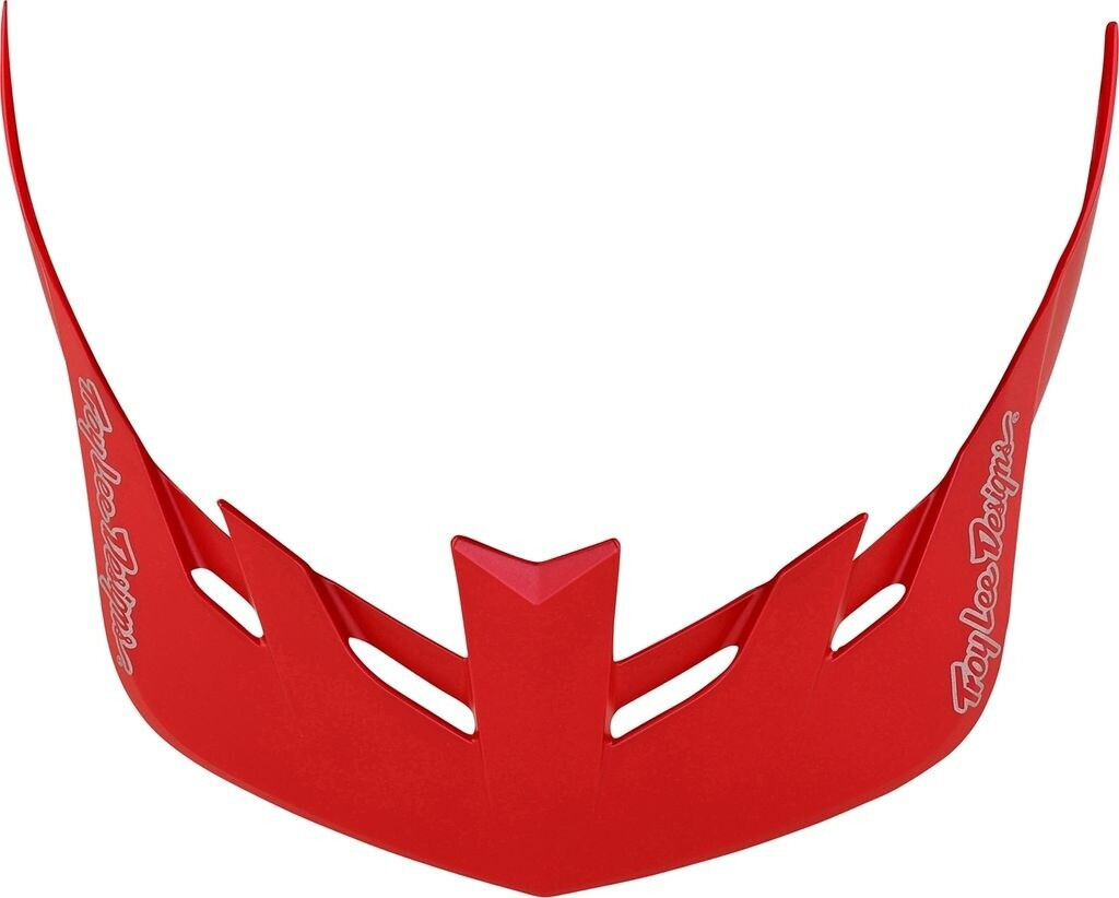 Troy Lee Designs Flowline 2023 Helmet Spare Visor red