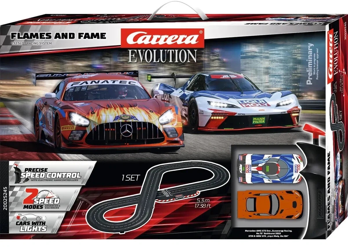 Carrera Evolution Flames and Fame - 5,3m (20025245)