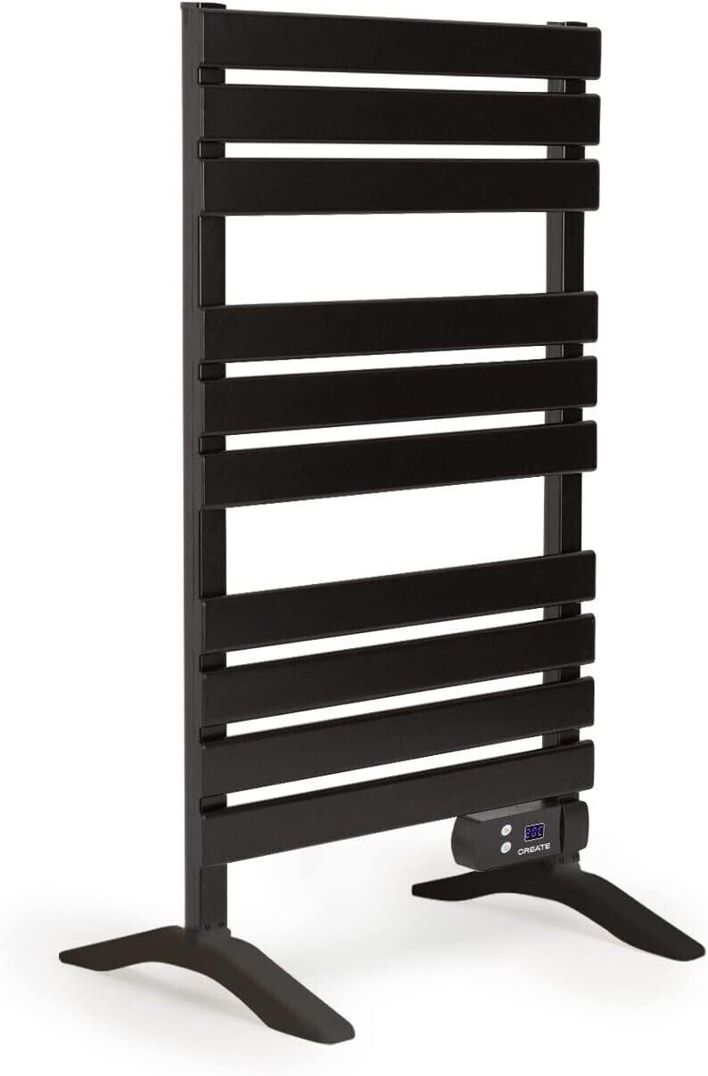 CREATE WARM TOWEL 500W Black (With Legs)