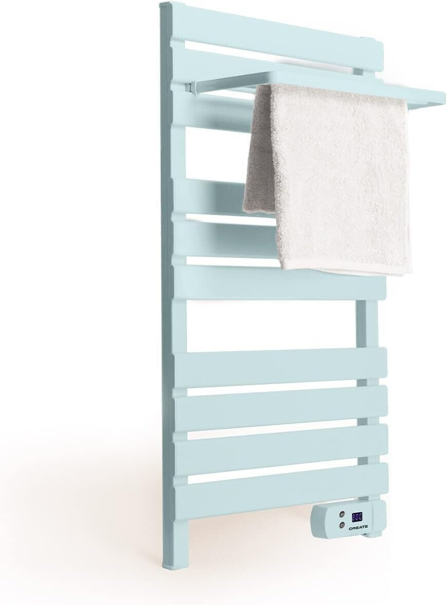 CREATE WARM TOWEL 500W Blue With Shelf au meilleur prix sur idealo