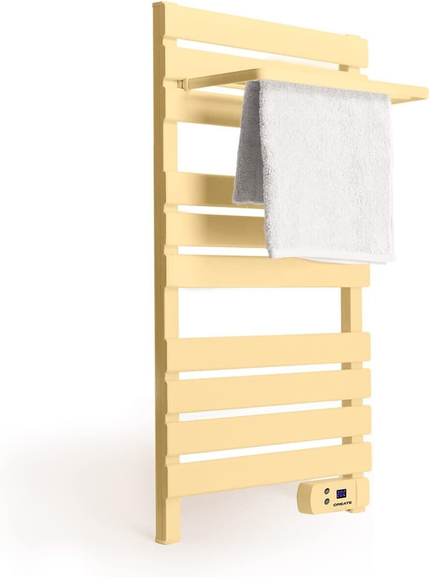 CREATE WARM TOWEL 500W Yellow (With Shelf)