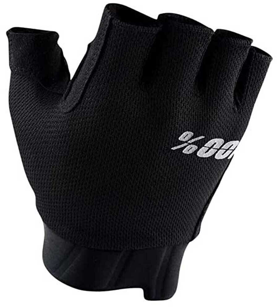 Photos - Cycling Gloves 100 100 Exceeda Gel Short Gloves Men  black(841269187336)
