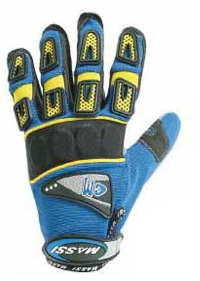 Massi Wild Long Gloves Men (28368) blue