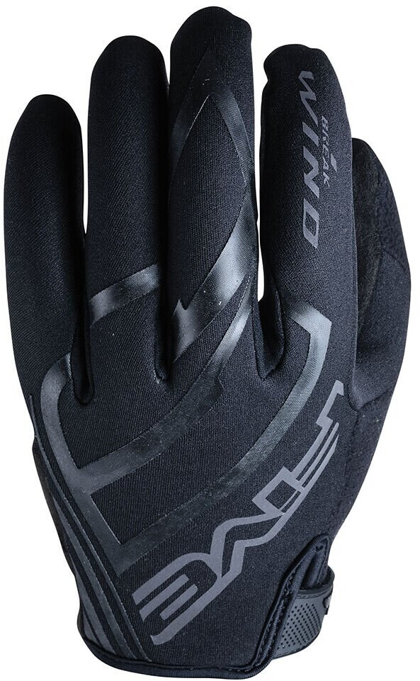 Five Gloves Windbreaker Long Gloves Men (5WINDB2X) black