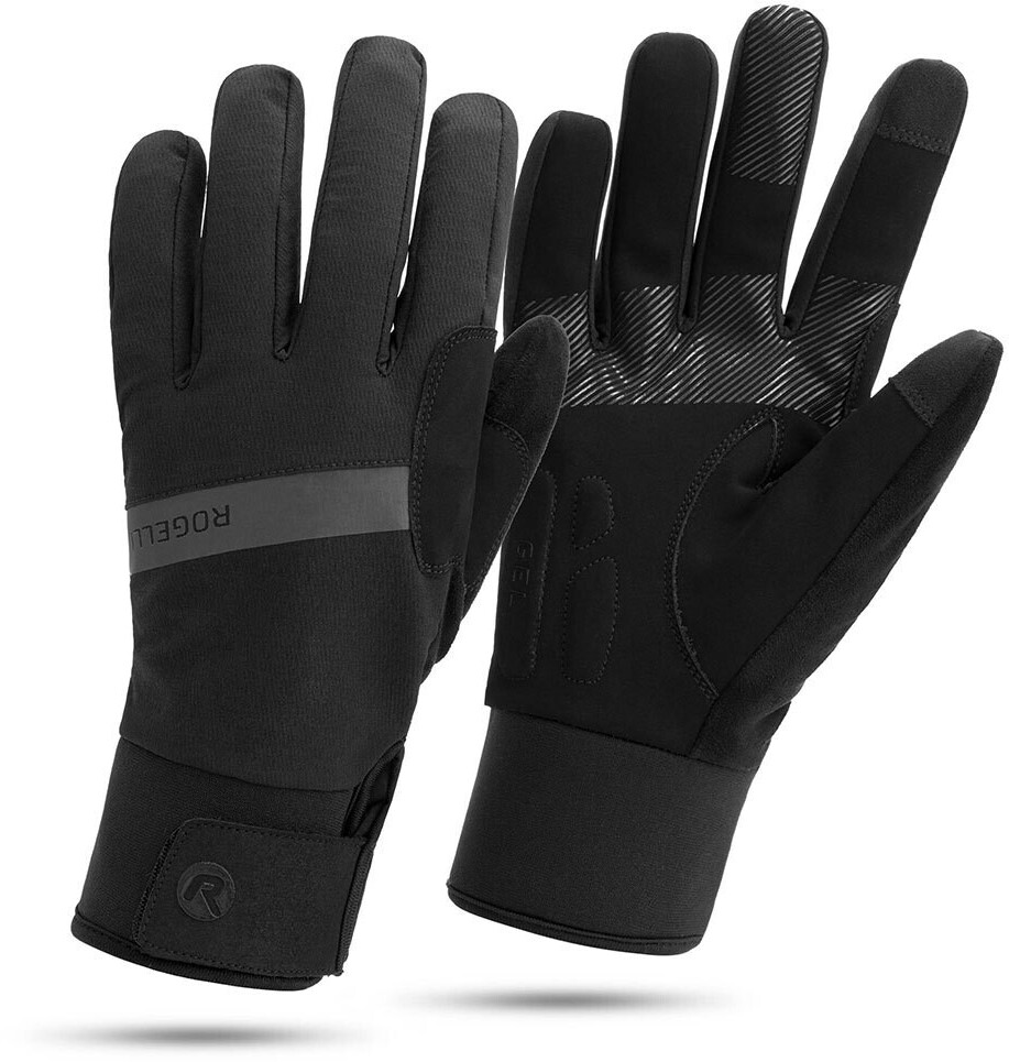 Photos - Cycling Gloves Rogelli Nova Long Gloves Men  black (ROG351973-L)