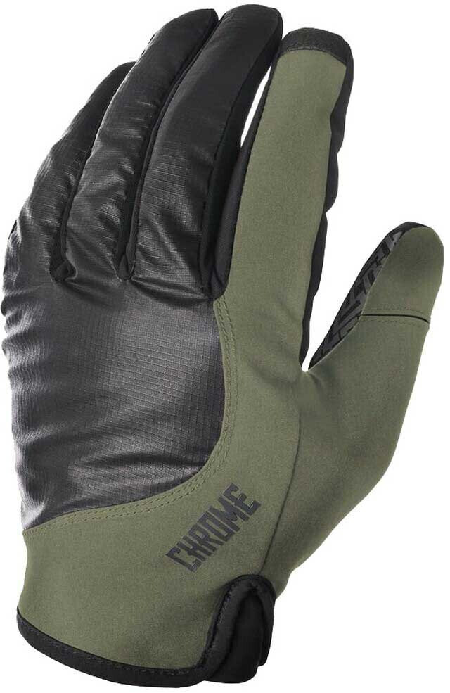 Chrome Midweight Cycle Long Gloves Men (AC-192-OLBK-NA-LG) green