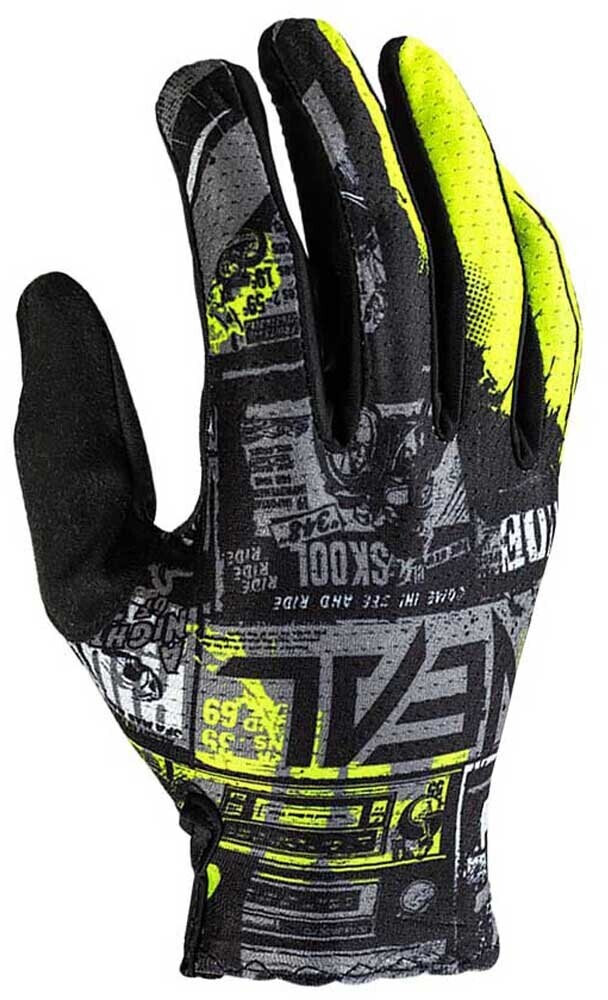 Photos - Cycling Gloves ONeal O'Neal O'Neal Matrix Ride Long Gloves Men  yellow/black (0391-639)