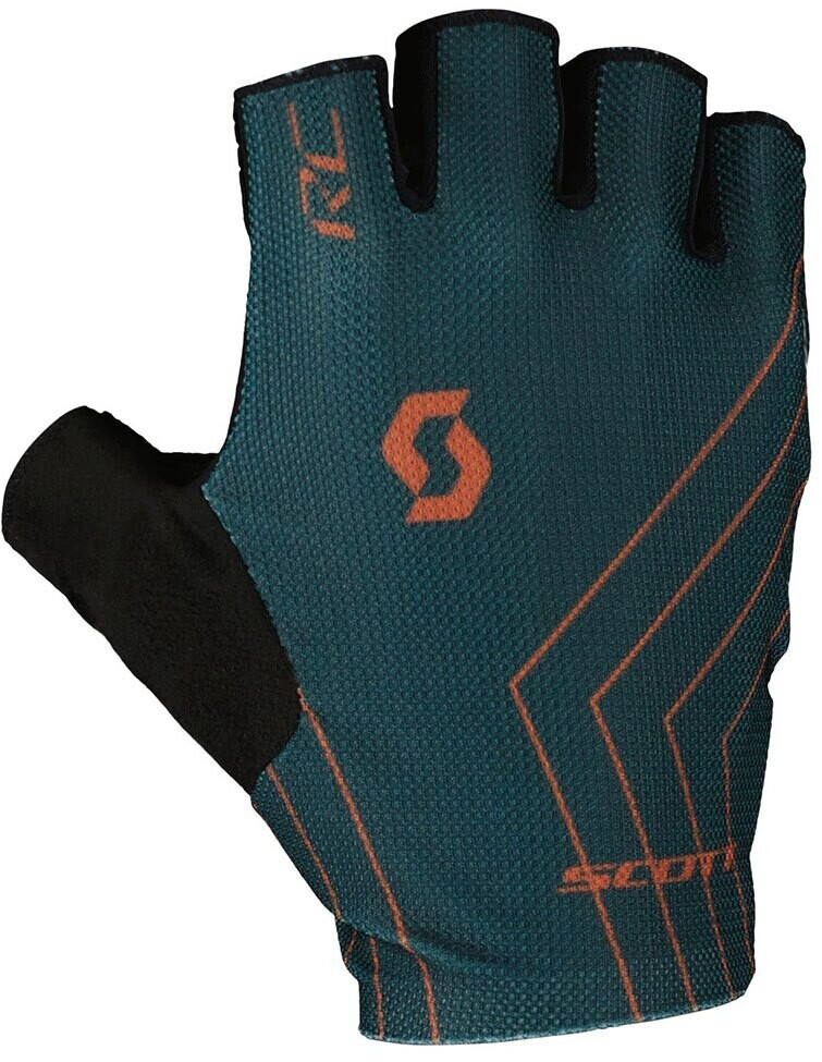 Scott Rc Team Short Gloves Men (289377-ArubaGreen/BrazeOrange-2XL)