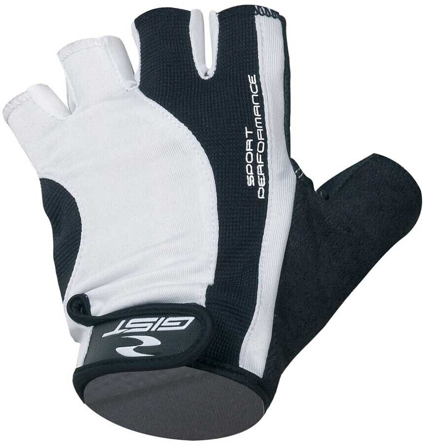 Photos - Cycling Gloves Gist Gist Pro Short Gloves Men  white/black(5515 1101 E22A02)