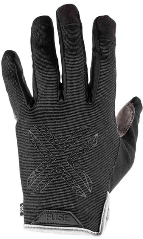 Photos - Cycling Gloves Fuse Protection Fuse ProtectStealth Long Gloves Men  black(39070190321)