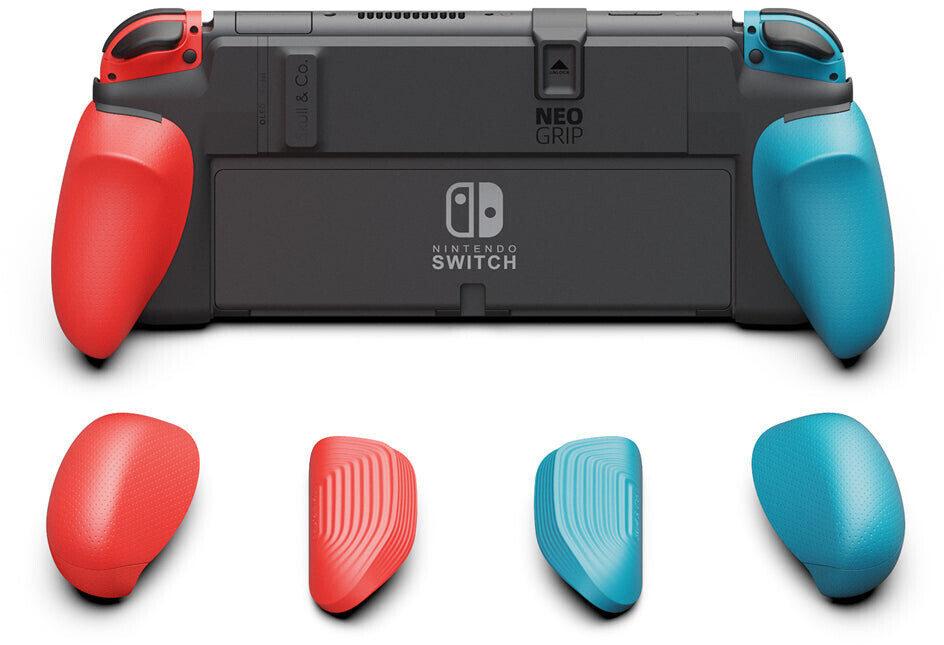 Skull & Co. Nintendo Switch/Nintendo Switch OLED NeoGrip rot/schwarz ab ...