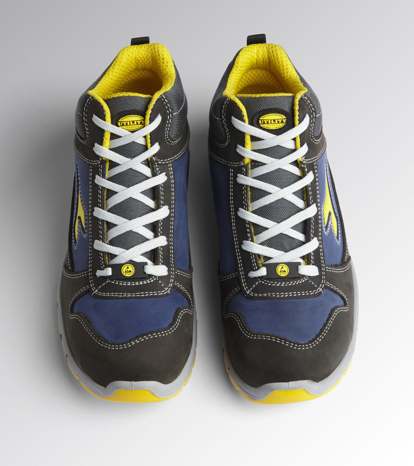 Diadora Run MID S3 SRC ESD castle grey insignia blue desde 59 40