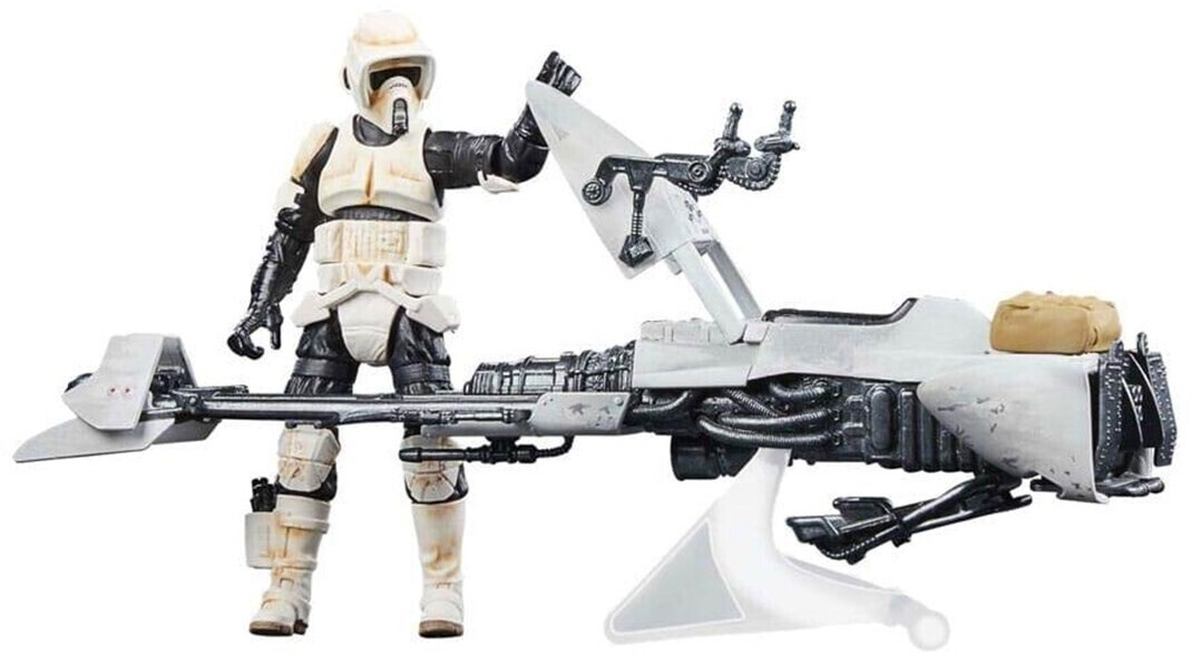 Hasbro Star Wars: The Mandalorian Vintage Collection - Speeder Bike, Scout Trooper & Grogu