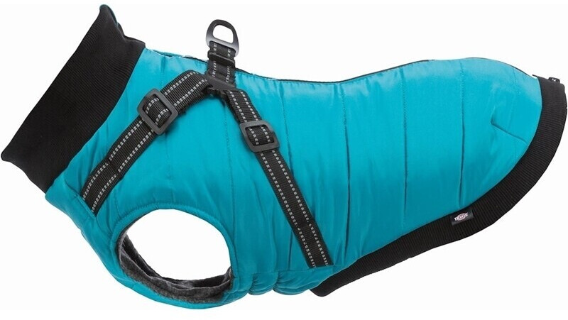Trixie Coat Pontis with Harness Aqua (680351)