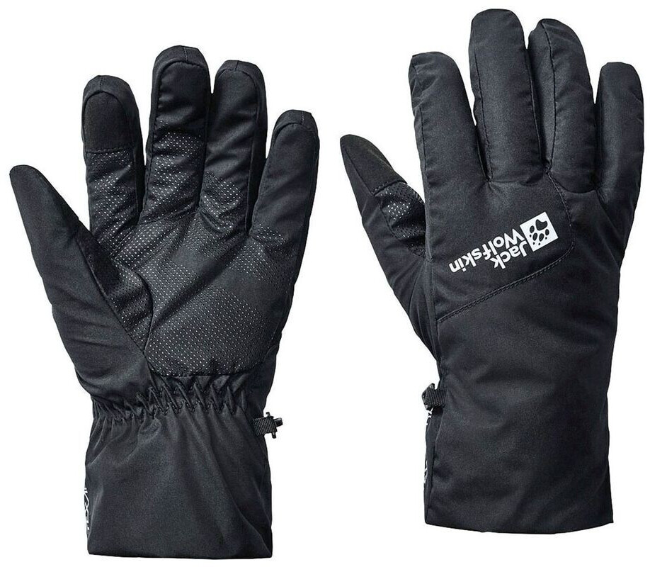 Photos - Winter Gloves & Mittens Jack Wolfskin Winter Basic Glove W black 
