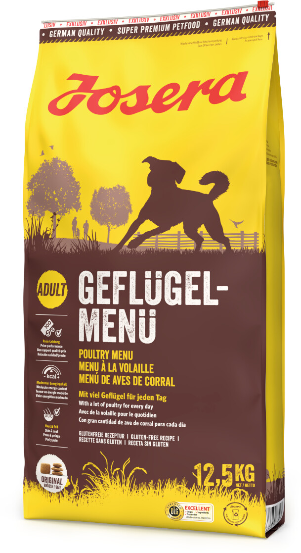 Josera Poultry Menu Adult dog dry food 12,5kg