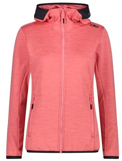 CMP Unlimitech Grid Tech Hooded Strech Fleece Jacket Women pesca