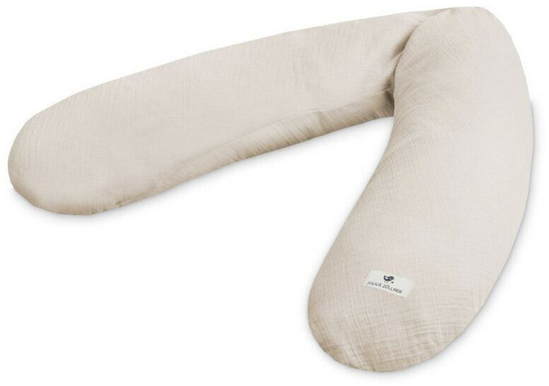 Julius Zöllner Nursing Pillow from Musselin Fabric sand